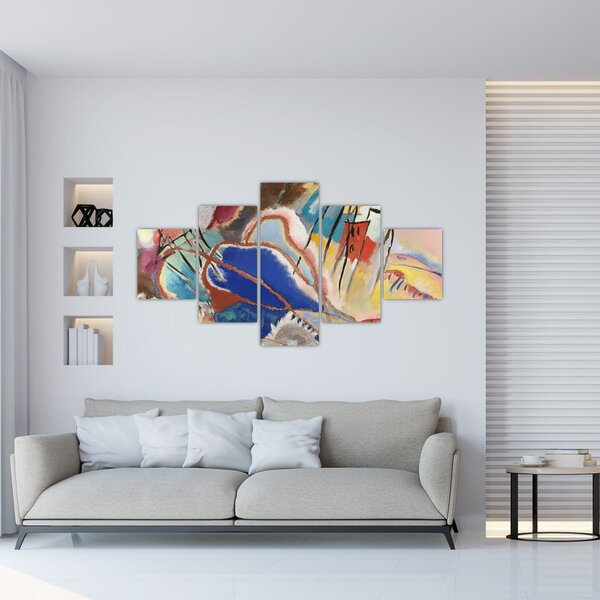 Obraz - Vasily Kandinsky, Improvisation No. 30 (Cannons), reprodukcje (125x70 cm)