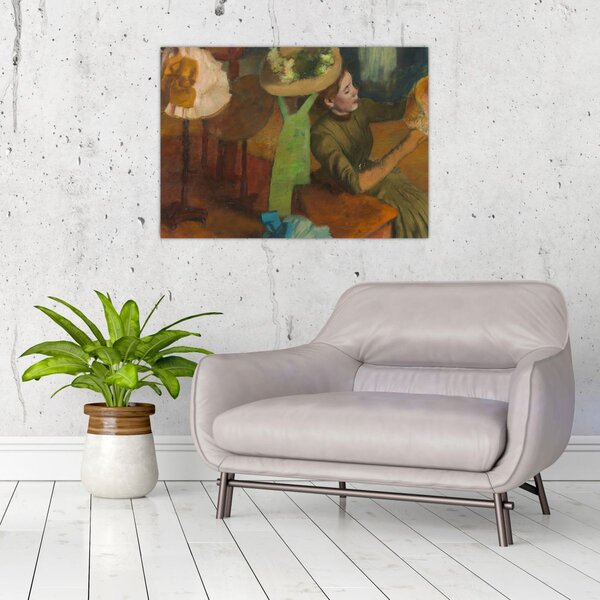 Obraz - Edgar Degas, The Millinery Shop, reprodukcje (70x50 cm)