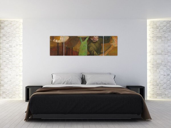 Obraz - Edgar Degas, The Millinery Shop, reprodukcje (170x50 cm)