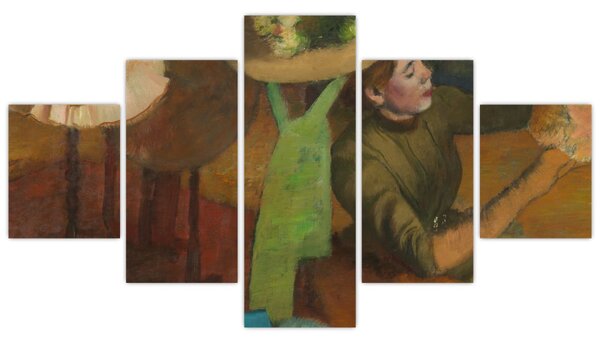 Obraz - Edgar Degas, The Millinery Shop, reprodukcje (125x70 cm)