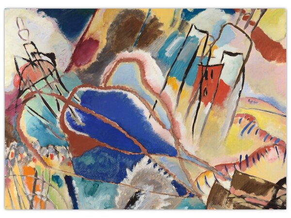 Obraz - Vasily Kandinsky, Improvisation No. 30 (Cannons), reprodukcje (70x50 cm)