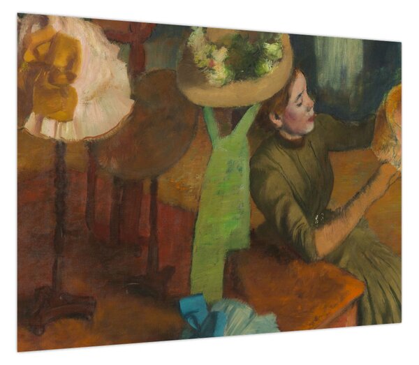 Obraz - Edgar Degas, The Millinery Shop, reprodukcje (70x50 cm)