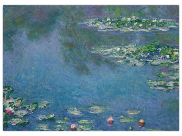 Obraz - Claude Monet, Water Lilies, reprodukcje (70x50 cm)