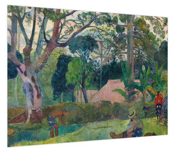 Obraz - Paul Gauguin, Te raau rahi (The Big Tree), reprodukcje (70x50 cm)