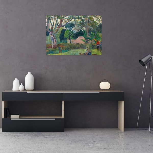 Obraz - Paul Gauguin, Te raau rahi (The Big Tree), reprodukcje (70x50 cm)