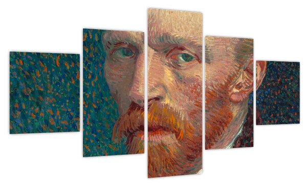 Obraz - Vincent van Gogh, Self-Portrait, reprodukcje (125x70 cm)