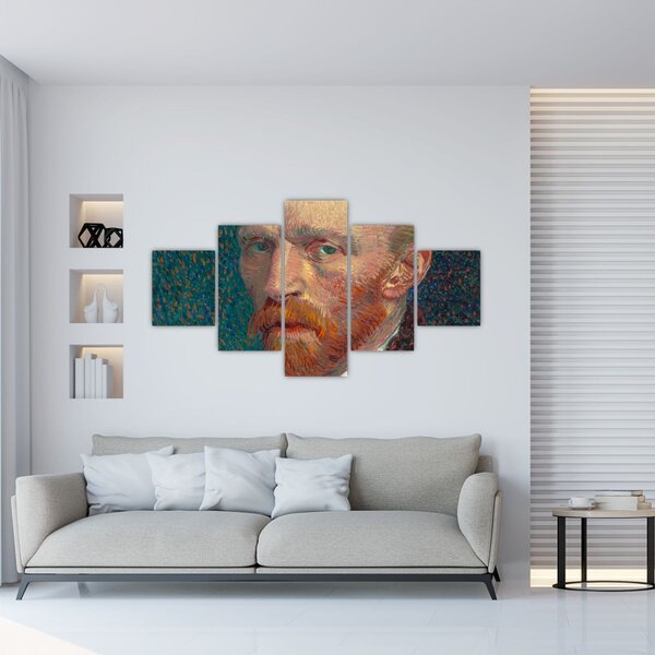 Obraz - Vincent van Gogh, Self-Portrait, reprodukcje (125x70 cm)