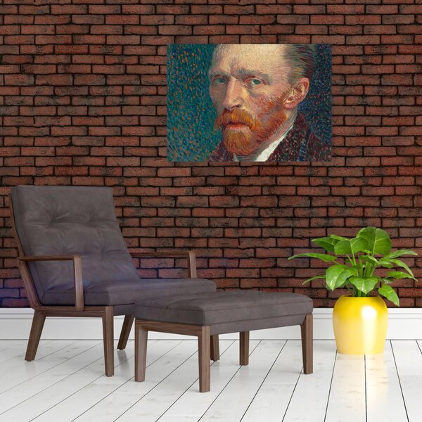 Obraz - Vincent van Gogh, Self-Portrait, reprodukcje (70x50 cm)
