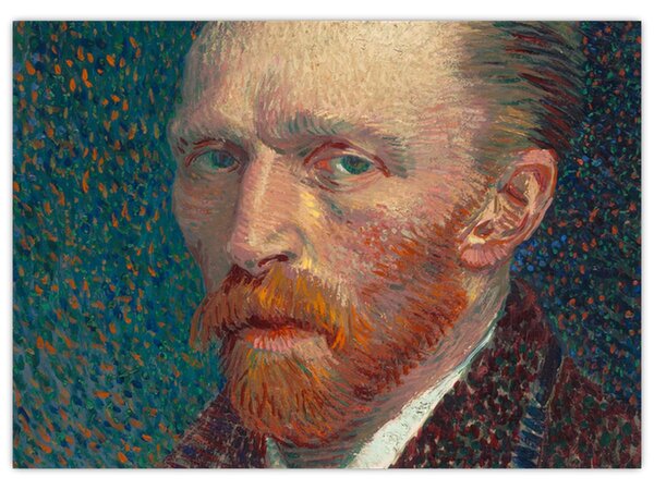 Obraz - Vincent van Gogh, Self-Portrait, reprodukcje (70x50 cm)