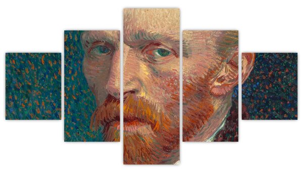 Obraz - Vincent van Gogh, Self-Portrait, reprodukcje (125x70 cm)
