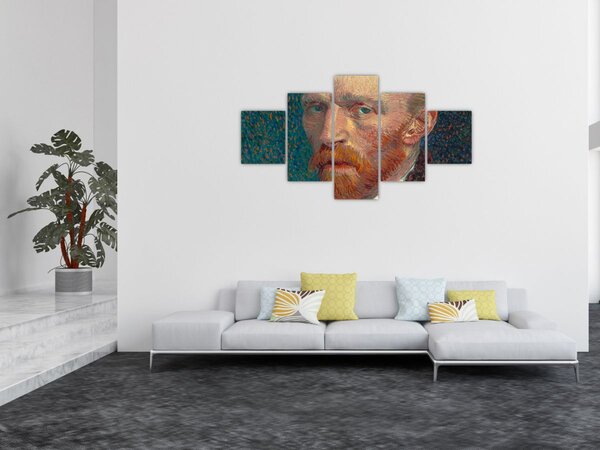Obraz - Vincent van Gogh, Self-Portrait, reprodukcje (125x70 cm)