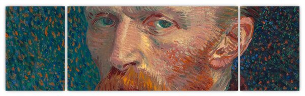 Obraz - Vincent van Gogh, Self-Portrait, reprodukcje (170x50 cm)