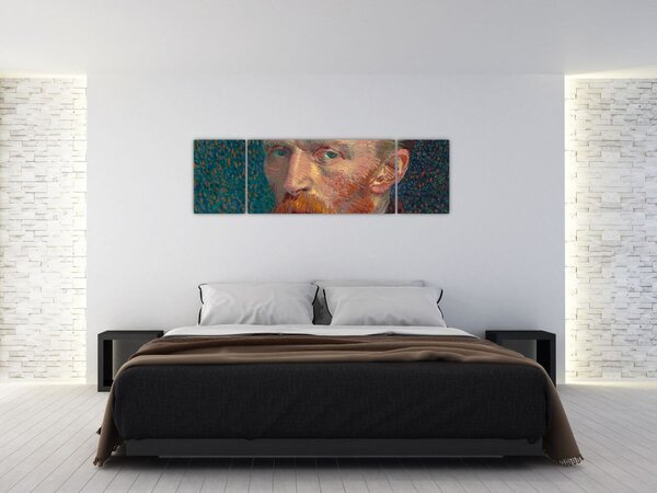 Obraz - Vincent van Gogh, Self-Portrait, reprodukcje (170x50 cm)