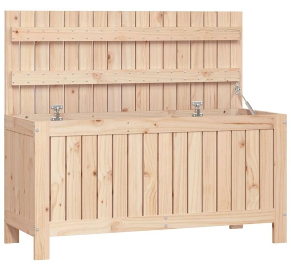 Skrzynia ogrodowa, 108x42,5x54 cm, lite drewno sosnowe