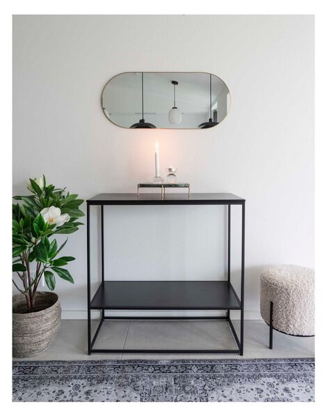 Kremowy puf z imitacji futra Alford – House Nordic