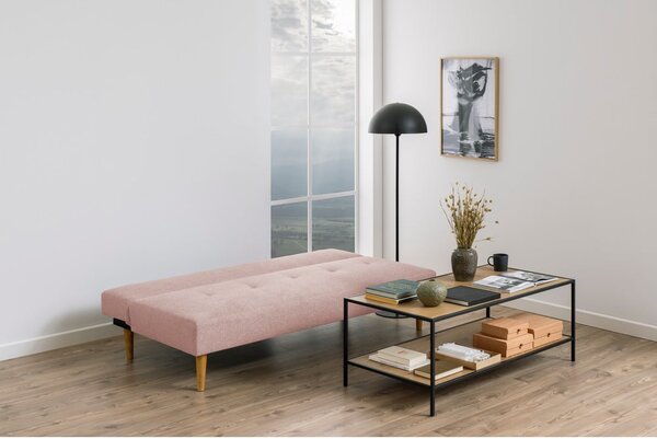 Różowa rozkładana sofa 180 cm Matylda – Bonami Essentials