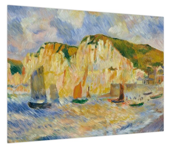 Obraz - Auguste Renoir, Sea and Cliffs, reprodukcje (70x50 cm)