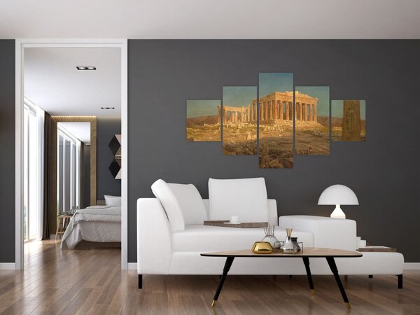 Obraz - Frederic Edwin Church, The Parthenon, reprodukcje (125x70 cm)