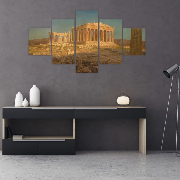 Obraz - Frederic Edwin Church, The Parthenon, reprodukcje (125x70 cm)