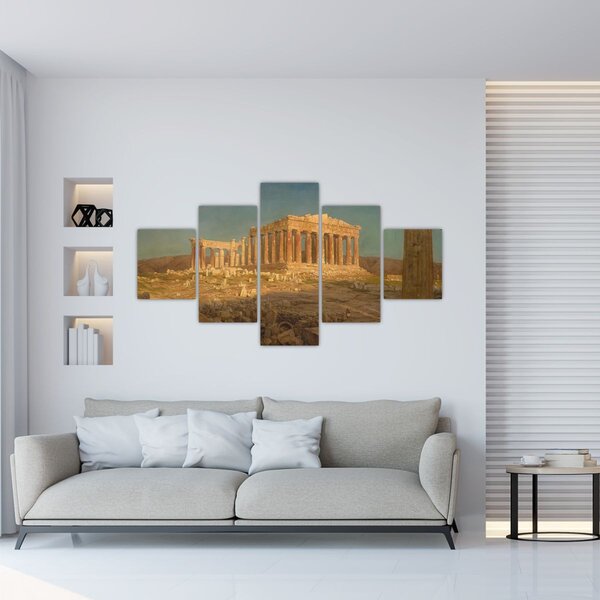 Obraz - Frederic Edwin Church, The Parthenon, reprodukcje (125x70 cm)