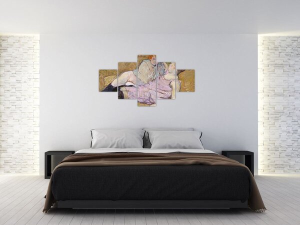 Obraz - Henri de Toulouse-Lautrec, The Sofa, reprodukcje (125x70 cm)