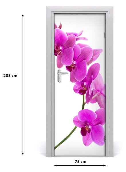Naklejka samoprzylepna okleina Różowa orchidea