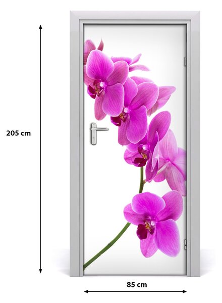 Naklejka samoprzylepna okleina Różowa orchidea