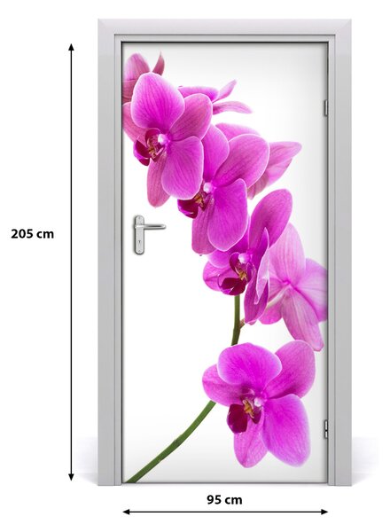 Naklejka samoprzylepna okleina Różowa orchidea