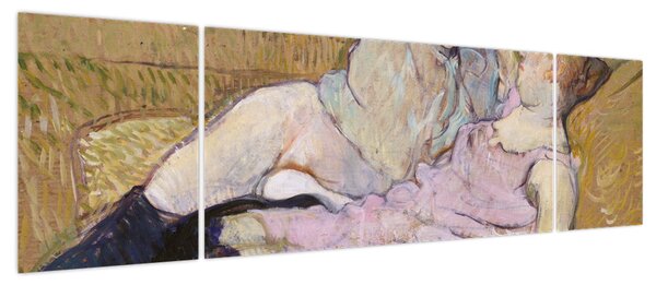 Obraz - Henri de Toulouse-Lautrec, The Sofa, reprodukcje (170x50 cm)