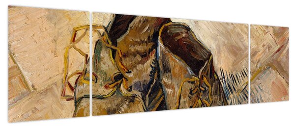 Obraz - Vincent van Gogh, Shoes, reprodukcje (170x50 cm)