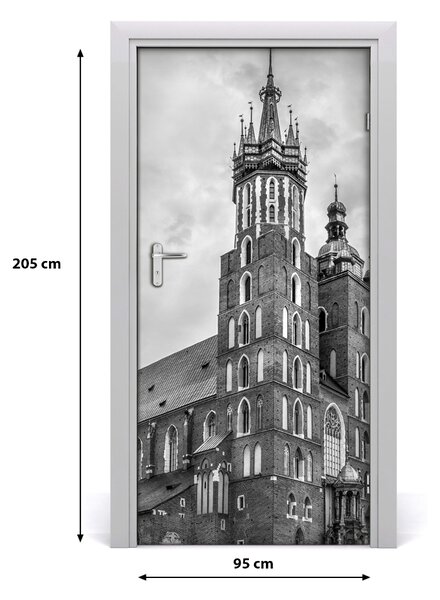 Fototapeta samoprzylepna na drzwi Kraków Polska