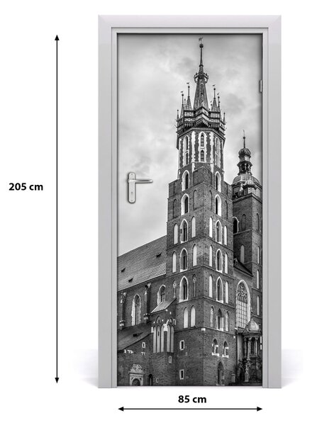 Fototapeta samoprzylepna na drzwi Kraków Polska