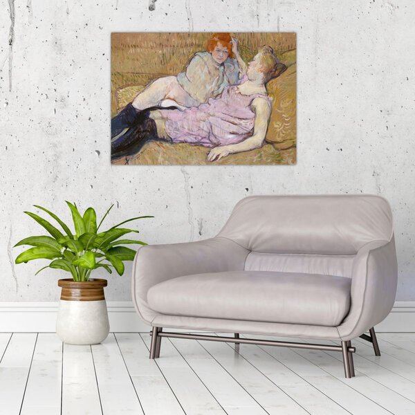 Obraz - Henri de Toulouse-Lautrec, The Sofa, reprodukcje (70x50 cm)