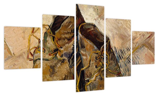 Obraz - Vincent van Gogh, Shoes, reprodukcje (125x70 cm)