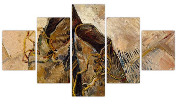 Obraz - Vincent van Gogh, Shoes, reprodukcje (125x70 cm)