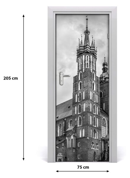 Fototapeta samoprzylepna na drzwi Kraków Polska