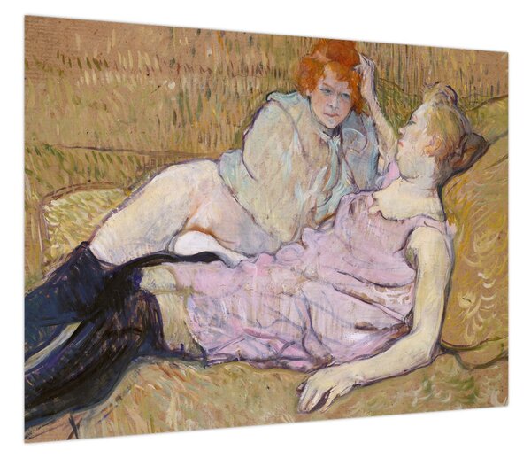 Obraz - Henri de Toulouse-Lautrec, The Sofa, reprodukcje (70x50 cm)