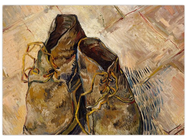 Obraz - Vincent van Gogh, Shoes, reprodukcje (70x50 cm)