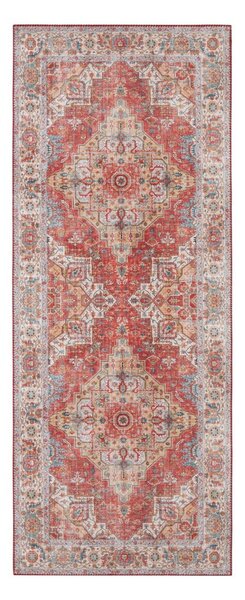 Jasnoczerwony chodnik Nouristan Sylla, 80x200 cm