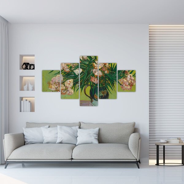 Obraz - Vincent van Gogh, Oleanders, reprodukcje (125x70 cm)