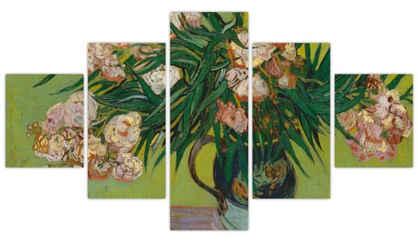 Obraz - Vincent van Gogh, Oleanders, reprodukcje (125x70 cm)