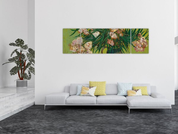 Obraz - Vincent van Gogh, Oleanders, reprodukcje (170x50 cm)