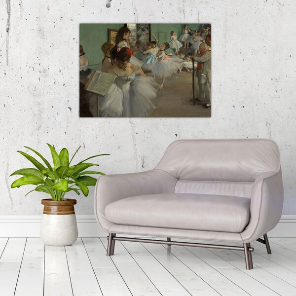 Obraz - Edgar Degas, The Dance Class, reprodukcje (70x50 cm)