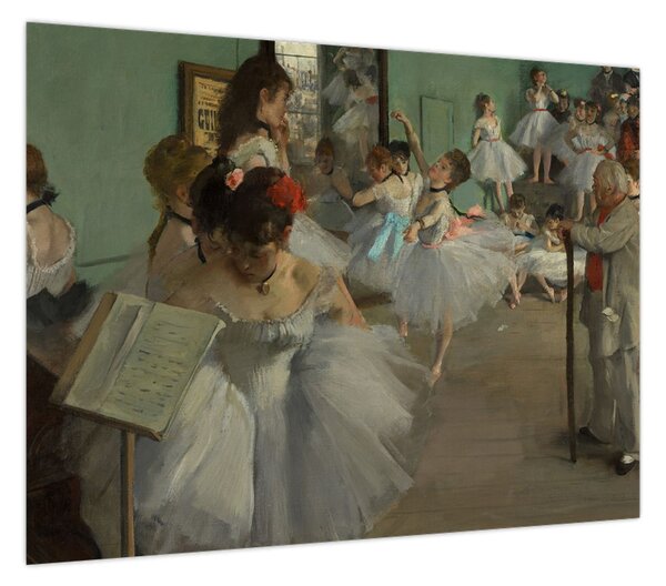 Obraz - Edgar Degas, The Dance Class, reprodukcje (70x50 cm)