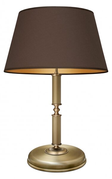 Wysoka lampa biurkowa z mosiądzu L-B2m