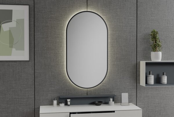 LED lustro z oświetleniem 8144-2.0 owalne