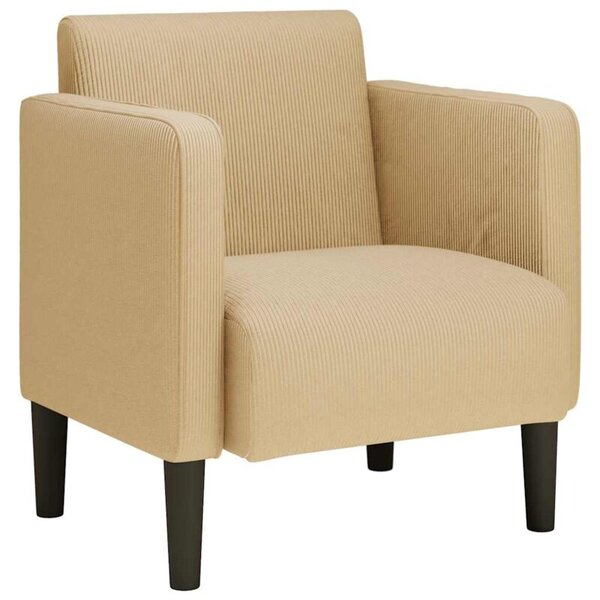 Sofa fotel z podÅokietnikami szarozielony 54 cm