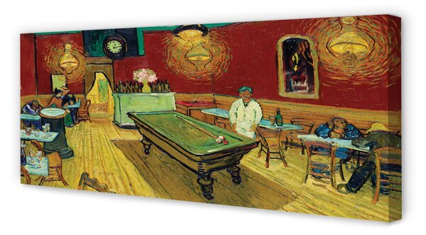 Zdjęcie na płótnie Nocna kawiarnia - Vincent Van Gogh
