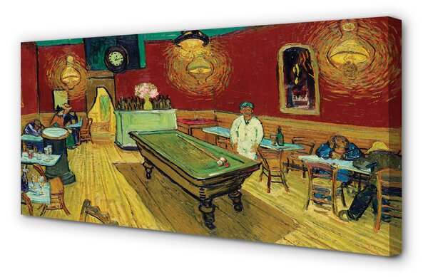 Zdjęcie na płótnie Nocna kawiarnia - Vincent Van Gogh