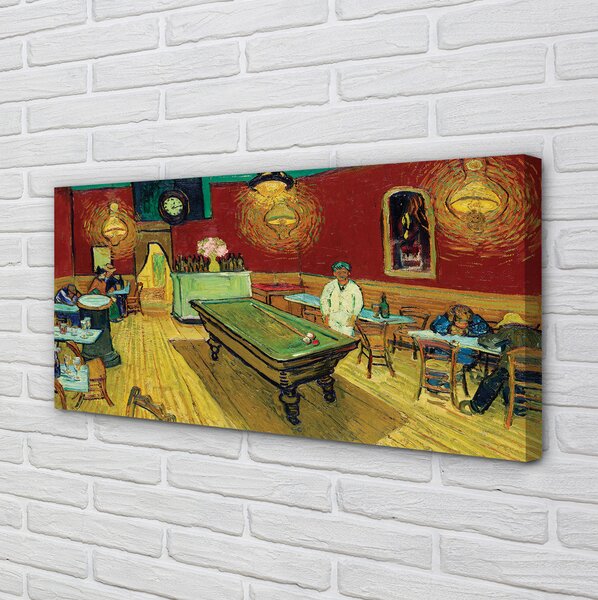 Zdjęcie na płótnie Nocna kawiarnia - Vincent Van Gogh